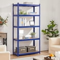 thumbnail image 4 of Industrial Strength 5-Tier Shelving Unit, Boltless Metal Storage Rack for Kitchen Garage Warehouse, 35.5 x 16 x 71 Inch, Blue, 4 of 5