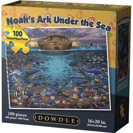 Dowdle Jigsaw Puzzle - Noah's Ark Under the Sea - 100 (Best Jigsaw Under 100)