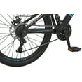 thumbnail image 7 of 24" Mongoose Durham Unisex Mountain Bike, Black, 21 Speeds, Ages 12+, 7 of 7