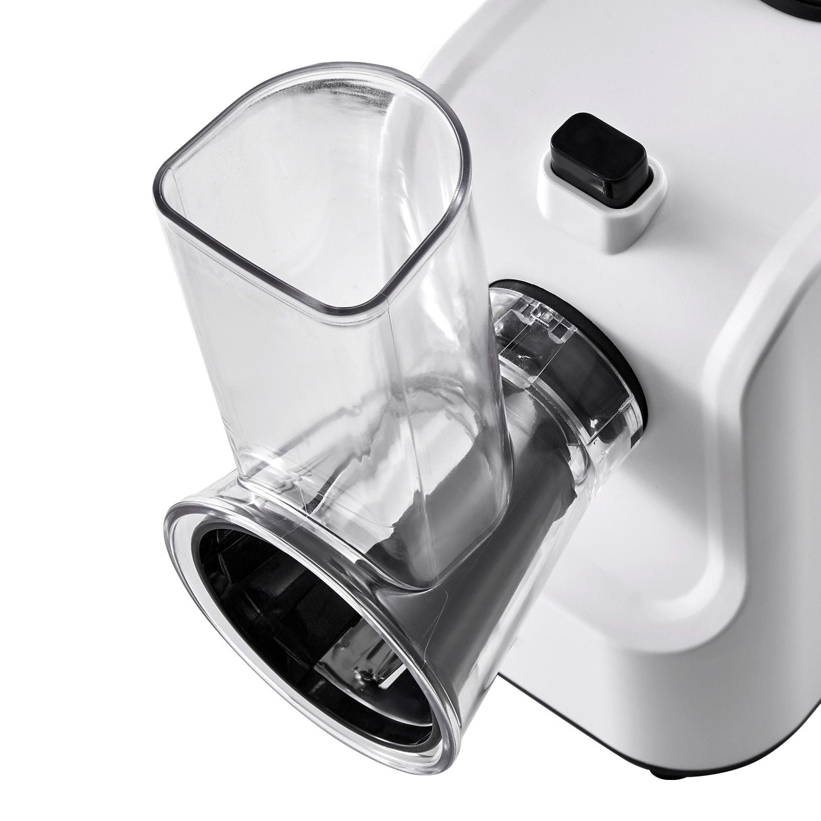 Electric Vegetable Slicer 200W 5-in-1 with 5 Stainless Steel Blades for Kitchen Salad Preparation