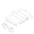 thumbnail image 5 of South Shore Versa, Farmhouse Bed, Full Gray, 5 of 18
