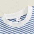 thumbnail image 6 of HCNTES Baby Boy Easter Outfits Toddler Boys Summer Clothes Short Sleeve Truck Embroidery Boy Cloths Set, 6 of 9