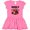 Raspberry with Polka Dots, variant on Inktastic Nana's Little Ladybug Girls Toddler Dress