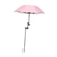 thumbnail image 2 of Sombrillas para plantas de exterior, protección solar con estaca, resistentes a la intemperie. Rosa, 2 of 9