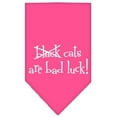 thumbnail image 5 of Halloween Pet and Dog Bandana Screen Printed, "Black Cats are Bad Luck", 5 of 10