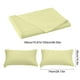 thumbnail image 3 of Juego de sábanas y fundas de almohada de color liso | Juego de sábanas de poliéster de 3 piezas | Fácil de limpiar, lavable y resistente a la decoloración | Tamaño matrimonial/queen 180 x 230 cm |, 3 of 6