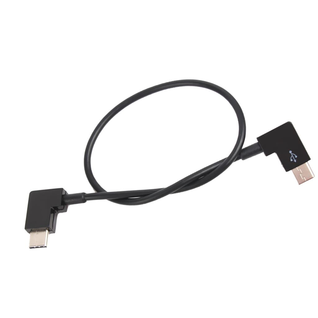 USB Extension Cable 90 Degree Male to Male Adapter Cord