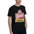thumbnail image 2 of Wendy'S Logo Men'S Basic Short Sleeve T-Shirt Fashionable Black Small, 2 of 8