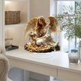 thumbnail image 2 of Gupgi Wealth Angel Decor 2D Flat Acrylic Angel Figurine Tabletop Decorations for Living Room Home Office, 2 of 7
