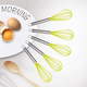 thumbnail image 5 of Colorful Kitchen Mini batidores de silicona, juego de 5, multicolor, 5 of 5