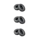 thumbnail image 2 of Injueey Almohadillas para los oídos Cojín Protección auditiva transpirable Auriculares Reemplazo de piezas de reparación de malla fina para Type1 NO1, 2 of 6