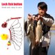 thumbnail image 3 of Juego de 7 unidsset de hebilla de cierre de pesca de Ehuebsd Metal con carrete de pesca herramientas de aparejos de pesca para pescador accesorios de pescador, 3 of 8