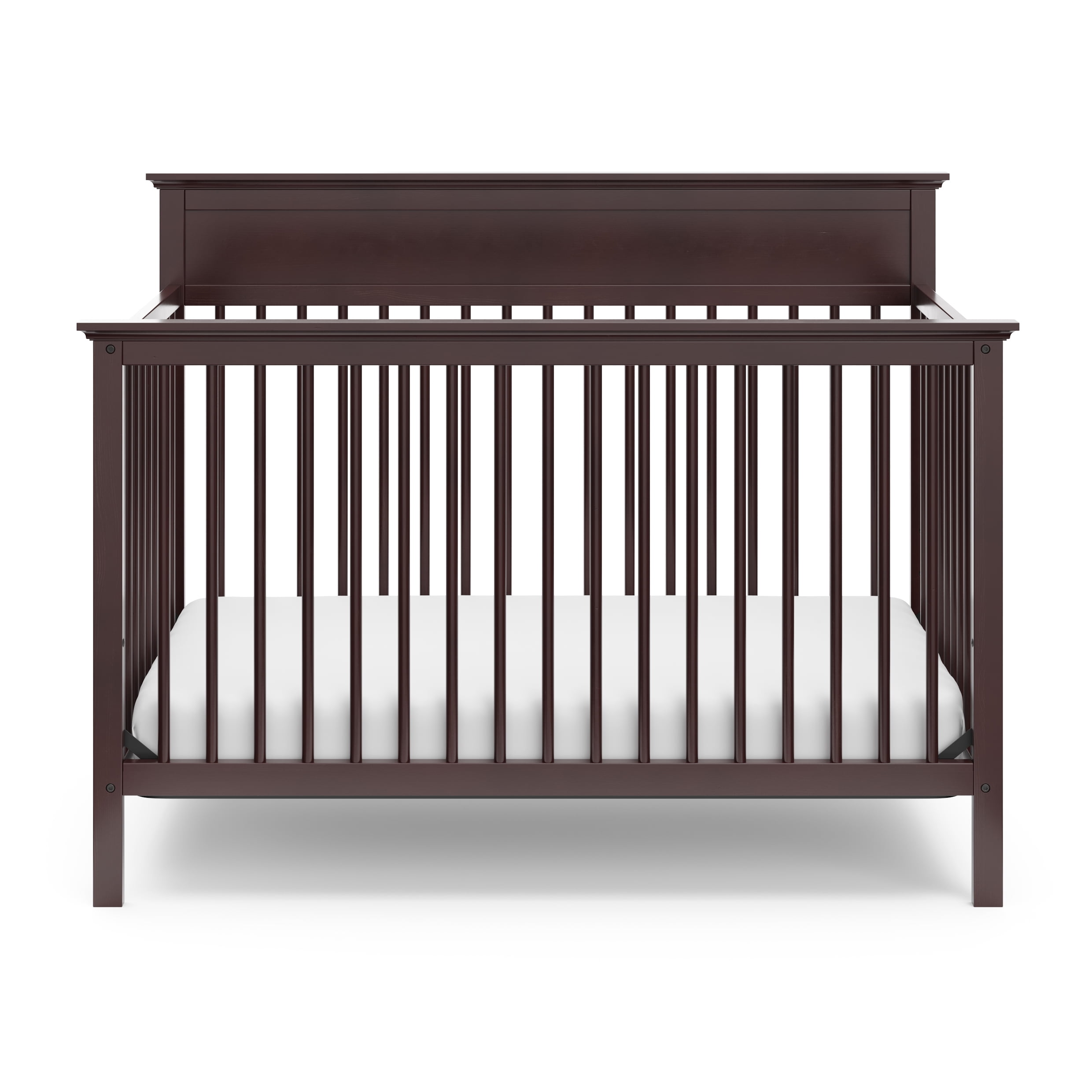 Storkcraft Horizon 5-in-1 Convertible Baby Crib, Espresso