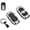 Silver, variant on Key Fob Cover Compatible with Honda Accord Civic CRV Passport Pilot Insight EX EX-L Keychain Case Holder Protector,Gun Black