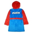 thumbnail image 6 of SUPER MARIO Boys Costume Plush Robe (Mario, 10-12), 6 of 6