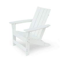 Panagiota Outdoor Resin Adirondack Chair, White
