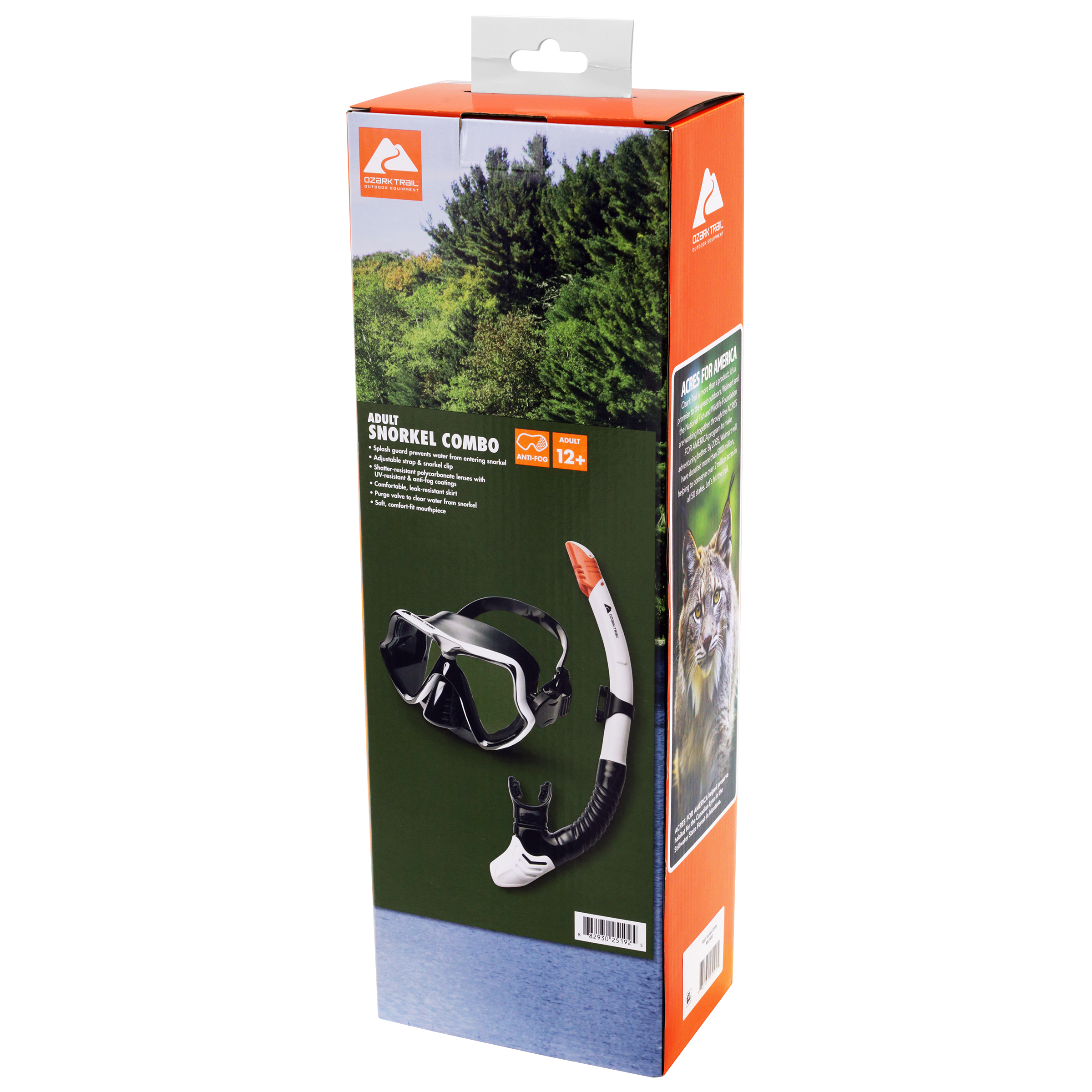 Ozark Trail Adult Snorkel and Mask Combo Set photo 5