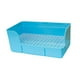 thumbnail image 5 of Caja de arena para conejos, bandeja de arena esquinera, jaula para inodoro, caja de ropa de cama para conejos Azul, 5 of 9
