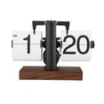 thumbnail image 2 of Digital Retro Flip Clock with Smooth , Retro Fashion Design, Easy to Read Large Numbers, Practical Design, Suitable for Living Room, Study, Office with, 2 of 7