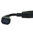 thumbnail image 2 of SF Cable 1ft Low Profile Angle NEMA 5-15P to 2 NEMA 5-15R Power Cord Splitter, 2 of 3