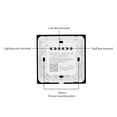 thumbnail image 4 of Home Wall Timing Switch APP Télécommande Forte Sensibilité pour la Vie Intelligente pour Tuya Smart APP, 4 of 9