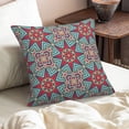thumbnail image 6 of Modern Linen Throw Pillow Covers Classical ethnic pattern background Pillow Covers Pillowcases Home Decor Bed Couch Sofa Office Living Room Cushion(Without Pillow Core), 6 of 7