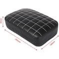 thumbnail image 2 of Suction Cup Cushion,PU Leather Motorcycle Rear Pillion Passenger Pad Seat Universal with 8 Suction Cups（style 2）, 2 of 5