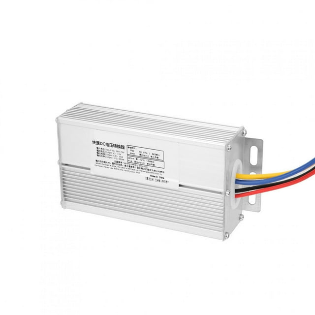 Transformador de voltaje, 36-72V a 12V 30A Convertidor de voltaje WDC Convertidor de voltaje ADC Impulsado por el rendimiento