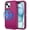 Rose Red/Grey, variant on Petocase for iPhone 13 Case,iPhone 14 Case,iPhone 15 Case [Compatible with MagSafe] Shockproof 3-Layer Protection Rugged Heavy Duty Cover Case for iPhone 13/14/15 6.1",Rose Red/Grey