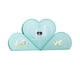thumbnail image 2 of Yhmxh Organizadores y almacenamiento Caja de regalo de joyería doble abierta para San Valentín, regalo en forma de corazón, conjunto de joyería de alta gama, caja de embalaje Almacenamiento de ducha, 2 of 6
