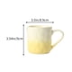 thumbnail image 3 of Taza de Desayuno Casera de Cerámica Estilo Crema de Gran Estética, Personalizable con Degradado de Color Bajo Esmalte., 3 of 6