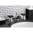 thumbnail image 4 of Kingston Brass KS3968PKX Restoration Widespread Lavatory Faucet with Pop-Up D..., 4 of 7