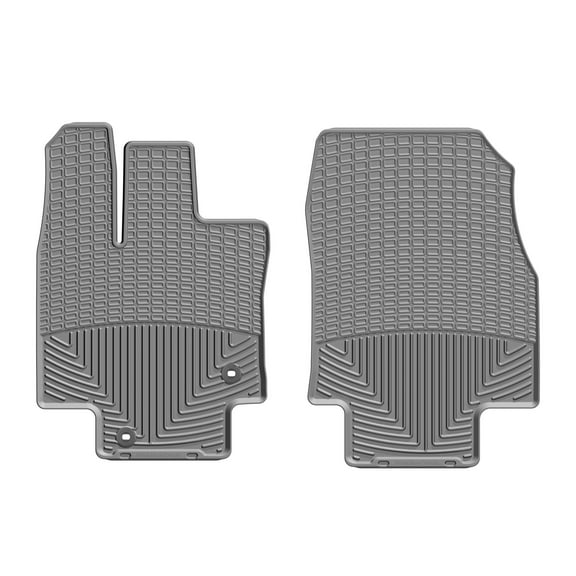 WeatherTech All-Weather Floor Mats compatible with Toyota Highlander Hybrid, Highlander - 1st Row (Driver & Passenger), Grey