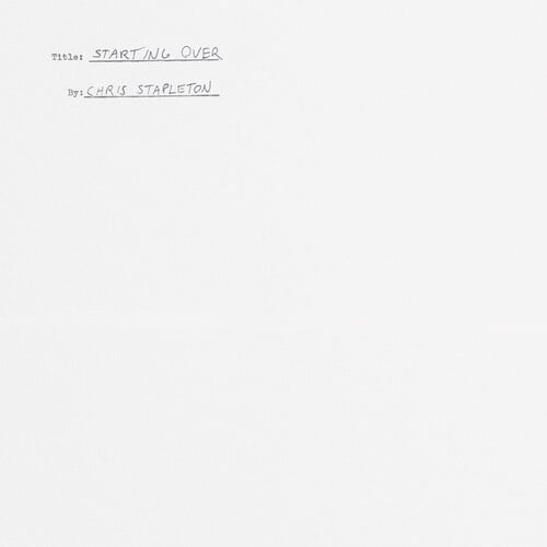 Chris Stapleton Starting Over CD