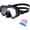 Black, variant on Berallo Snorkeling Mask Set,Anti-Fog Tempered Glass Lens, for Kids 4-14 Age (Black)