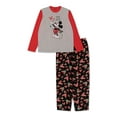 thumbnail image 1 of HYBRID APPAREL Ensemble Rouge Bande Élastique Imprimé Manches Longues Col Rond Jambe Droite Taille S, 1 of 2