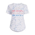 thumbnail image 5 of Friends Women's Fireworks T-Shirt with Short Sleeves, 5 of 5