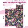 thumbnail image 5 of Pioneer Flower Floral Print Pattern Toddler Nap Mats for Kids Preschool,Sleeping Mat Bag or Kids,Toddler Sleeping Bag,Toddler Nap Mat or Daycare, 5 of 6
