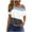 Sky Blue, variant on CHGBMOK Trendy Queen Womens Summer Tops Short Sleeve T Shirts for Women Solid Color Camisole Sleeveless Loose Tank Blouses