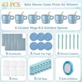 thumbnail image 2 of Premios para baby shower juegos regalos tazas cerámica cucharas posavasos tejidos bolsas regalo cuadernos tarjetas, 2 of 7