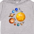 thumbnail image 3 of Inktastic Sun and Planets Yes, and Pluto Toddler Hoodie, 3 of 4