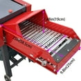 thumbnail image 4 of Electric Hay Cutter 4-Blade Straw Chopper Machine with Chain Plate Conveyor Animal Feed Chopper 220V, 4 of 17