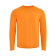 thumbnail image 5 of Athletic Works Men's and Big Men's Tri Blend Long Sleeve Pocket Tee, Sizes XS-5XL, 5 of 5