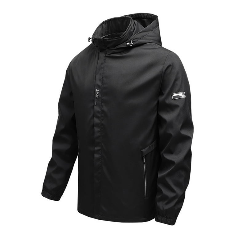 Mens windbreaker best sale walmart