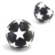 thumbnail image 5 of 12 piezas de fútbol de mesa Balones de repuesto Bolas interesantes Mini juego de fútbol de mesa Accesorio de bola para exterior exterior en casa (blanco y negro), 5 of 5