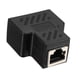 thumbnail image 3 of Conector Adaptador Divisor RJ45 De Contacto 1 A 2 Puertos Hembra Para Cables LAN Ethernet CAT 5/CAT 6/CAT 7 Divisor De Enchufe Hub PC Portátil Enrutador Enchufe Modular De, 3 of 6