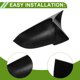 thumbnail image 4 of 1 Juego de Reemplazo de Tapa de Espejo Lateral Izquierda y Derecha ABS Negro Brillante para BMW Serie 5 F10/F11/F18 Facelift 2014-2018 con Cubierta de Espejo de Cuerno Ox, 4 of 7