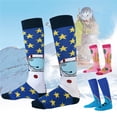 thumbnail image 4 of Sonducket 1 par de calcetines térmicos para pies, mano de obra fina, diseño grueso para niños, calidez, práctico para usar, suministros de Deportes de nieve, 4 of 6