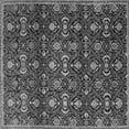 thumbnail image 1 of Ahgly Company Indoor Square Persian Gray Traditional Area Rugs, 7' Square, 1 of 1