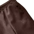 thumbnail image 4 of Cethrio Girls Winter Pants, Casual Thermal Elastic Waist Fleece Straight Leg Pants Coffee Size 9-10 T, 4 of 4